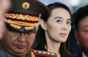 Korea Utara. Kim Yo Jong, saudara perempuan Kim Jong Un yang berpengaruh, dipromosikan oleh partai