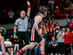 Koy Buesgens dinobatkan sebagai ACC Wrestler of the Week