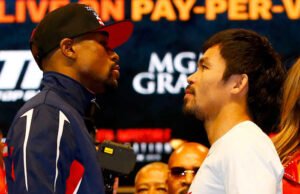 Manny Pacquiao bereaksi terhadap pertandingan ulang warga Michigan Floyd Mayweather Jr