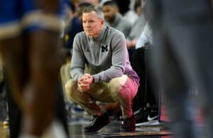 Dusty May tetap fokus pada bola basket Michigan setelah memenangkan gelar Sepuluh Besar