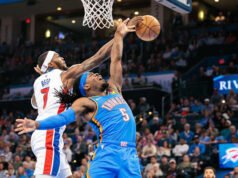Detroit Pistons menjamu Thunder dalam perebutan nomor 1 di Little Caesars Arena