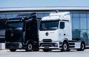 eActros 600 tiba di Chili