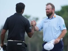 Shane Lowry dan Austin Smotherman sama-sama memimpin Cognizant Classic dengan 13 under