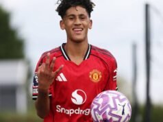 Bintang Man Utd JJ Gabriel dilarang melakukan debut Liga Premier musim ini | Sepak Bola | olahraga