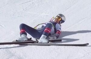 Lindsey Vonn menjerit kesakitan setelah terjatuh di Olimpiade Musim Dingin | Lainnya | olahraga