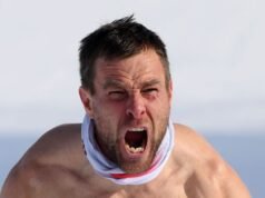 Perayaan liar Olimpiade Musim Dingin menimbulkan kehebohan di kalangan penonton papan seluncur salju | Lainnya | olahraga