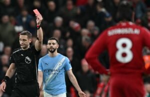 Liverpool memberikan mimpi buruk kepada Dominik Szoboszlai setelah kartu merah kontroversial | Sepak Bola | olahraga