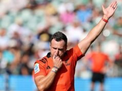 Wasit Enam Negara terguncang dengan gerakan menggorok leher dan menjadi pusat perhatian | Rugbi | olahraga