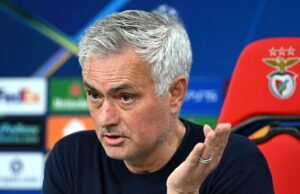 Reaksi Eksplosif Jose Mourinho Terhadap Tuduhan Rasisme Vinicius Jr | Sepak Bola | olahraga