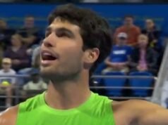 Carlos Alcaraz kemudian mengamuk terhadap wasit saat lawannya melakukan intervensi | Tenis | olahraga