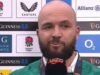 Bintang Irlandia menyela wawancara untuk menunjukkan kepada Inggris warna aslinya setelah pertandingan | Rugbi | olahraga