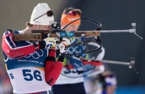 Biathlete Norwegia memenangkan medali perunggu Olimpiade lainnya, empat hari setelah mengakui perselingkuhannya