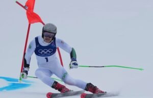 Pinheiro Braathen dari Brasil memimpin GS setelah putaran pertama dan mengincar medali pertama Amerika Selatan di Olimpiade Musim Dingin