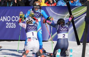 Brignone memenangkan slalom raksasa dan mengamankan medali emas kedua Olimpiade, Shiffrin menempati posisi ke-11