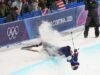 Goepper menderita keseleo lutut dan cedera tulang kering setelah terjatuh di Halfpipe Olimpiade All or Nothing