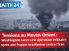 Ketegangan di Timur Tengah: Washington melancarkan operasi militer setelah serangan Israel ke Iran Berita terbaru dari Haiti: politik, keamanan, ekonomi, budaya.
