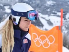 Kembalinya Lindsey Vonn yang luar biasa mencapai Olimpiade menurun, di mana dia akan mencari emas karena cedera lutut