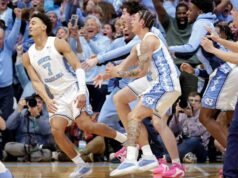 Seth Trimble terlambat mencetak gol untuk mengangkat No. 14 UNC atas No. 4 Duke 71-68 dalam penyelesaian persaingan yang menakjubkan