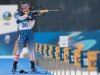 Warisan militer dari olahraga biathlon tetap hidup ketika para atlet Olimpiade menggabungkan olahraga dan pengabdian