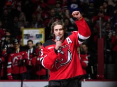 Bintang Olimpiade Jack Hughes kembali ke NHL – dia kehilangan beberapa gigi depannya