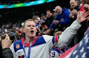 Pemain hoki AS Brady Tkachuk mengecam TikTok Gedung Putih sebagai ‘jelas-jelas palsu’ setelah penghinaan anti-Kanada