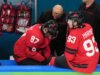 Kapten yang cedera, Sidney Crosby, akan berangkat ke Kanada melawan Amerika Serikat dalam pertandingan hoki es medali emas Olimpiade