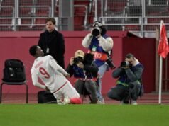 Balogun mencetak dua gol awal tetapi Monaco kalah 3-2 dari PSG di Liga Champions