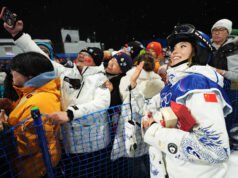 Tak satu pun dari peraih medali Olimpiade kelahiran Amerika yang akan berkompetisi di halfpipe, dengan pemenangnya adalah Eileen Gu dari Amerika