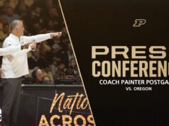 Konferensi pers Pelatih Matt Painter setelah pertandingan melawan Oregon | Bola Basket Putra Purdue – Pembuat Boiler Purdue