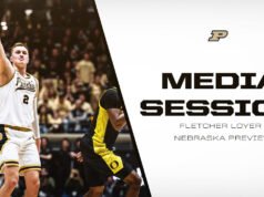 Sesi Media Fletcher Loyer vs.Nebraska | Bola Basket Putra Purdue – Pembuat Boiler Purdue