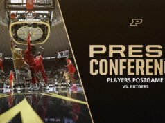 Konferensi pers Tara Daye dan Kiki Smith setelah pertandingan melawan Rutgers | Bola Basket Wanita Purdue – Pembuat Boiler Purdue