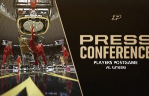 Konferensi pers Tara Daye dan Kiki Smith setelah pertandingan melawan Rutgers | Bola Basket Wanita Purdue – Pembuat Boiler Purdue