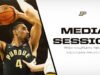 Sesi Media Trey Kaufman-Renn vs Michigan | Bola Basket Putra Purdue – Pembuat Boiler Purdue