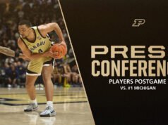 Konferensi pers pemain setelah pertandingan melawan Michigan | Bola Basket Putra Purdue – Pembuat Boiler Purdue