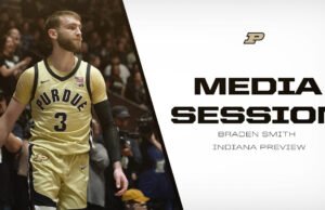 Sesi Media Braden Smith vs.Indiana | Bola Basket Putra Purdue – Pembuat Boiler Purdue