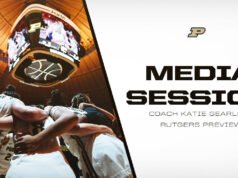 Sesi media Pelatih Katie Gearld vs. Rutgers | Bola Basket Wanita Purdue – Pembuat Boiler Purdue