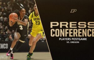 Konferensi pers pemain setelah pertandingan vs. Oregon | Bola Basket Wanita Purdue – Pembuat Boiler Purdue