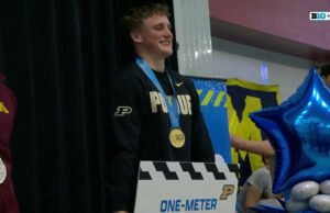 Max Miller memenangkan gelar Sepuluh Besar dalam penyelaman 1 meter – Purdue Boilermakers