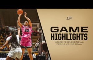 Sorotan Purdue vs. #13 Iowa – Pembuat Boiler Purdue