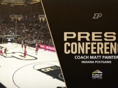 Konferensi pers pelatih Matt Painter setelah pertandingan melawan Indiana | Bola Basket Putra Purdue – Pembuat Boiler Purdue