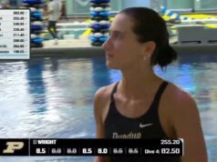 Daryn Wright dari Purdue memenangkan perak pada platform di Big Tens – Purdue Boilermakers