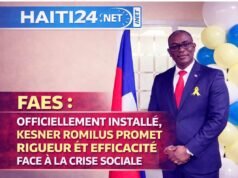 FAES: resmi dilantik, Kesner Romilus menjanjikan akurasi dan efisiensi dalam menghadapi krisis sosial. Berita terbaru dari Haiti: politik, keamanan, ekonomi, budaya.