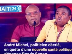 “André Michel, politisi yang difitnah, sedang mencari kesehatan politik yang baru,” kritik Roody Sanon. Berita terbaru dari Haiti: politik, keamanan, ekonomi, budaya.