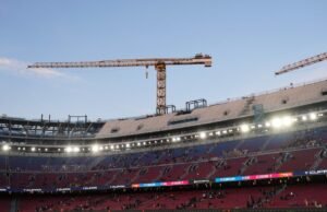 Barcelona menghabiskan anggaran sebesar 200 hingga 300 juta euro untuk pekerjaan renovasi di Spotify Camp Nou