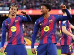 Manchester United merencanakan transfer €40 juta untuk bek sayap Barcelona – lapor