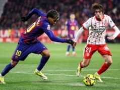 Sennasi Barcelona memainkan pertandingan melawan Girona saat menderita demam