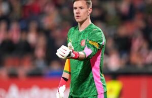 Pemain pinjaman Barcelona Ter Stegen kembali ke fasilitas klub untuk memulihkan diri dari operasi