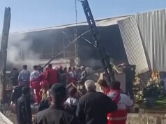 Iran: Helikopter militer jatuh di pasar, menewaskan empat orang