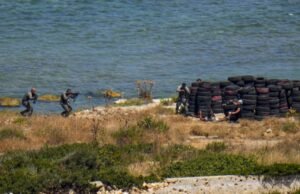 Lebanon Utara: insiden antara tentara Lebanon dan Amerika di dekat pangkalan udara