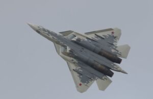 Sukhoi Su-57E terlihat di Aljazair